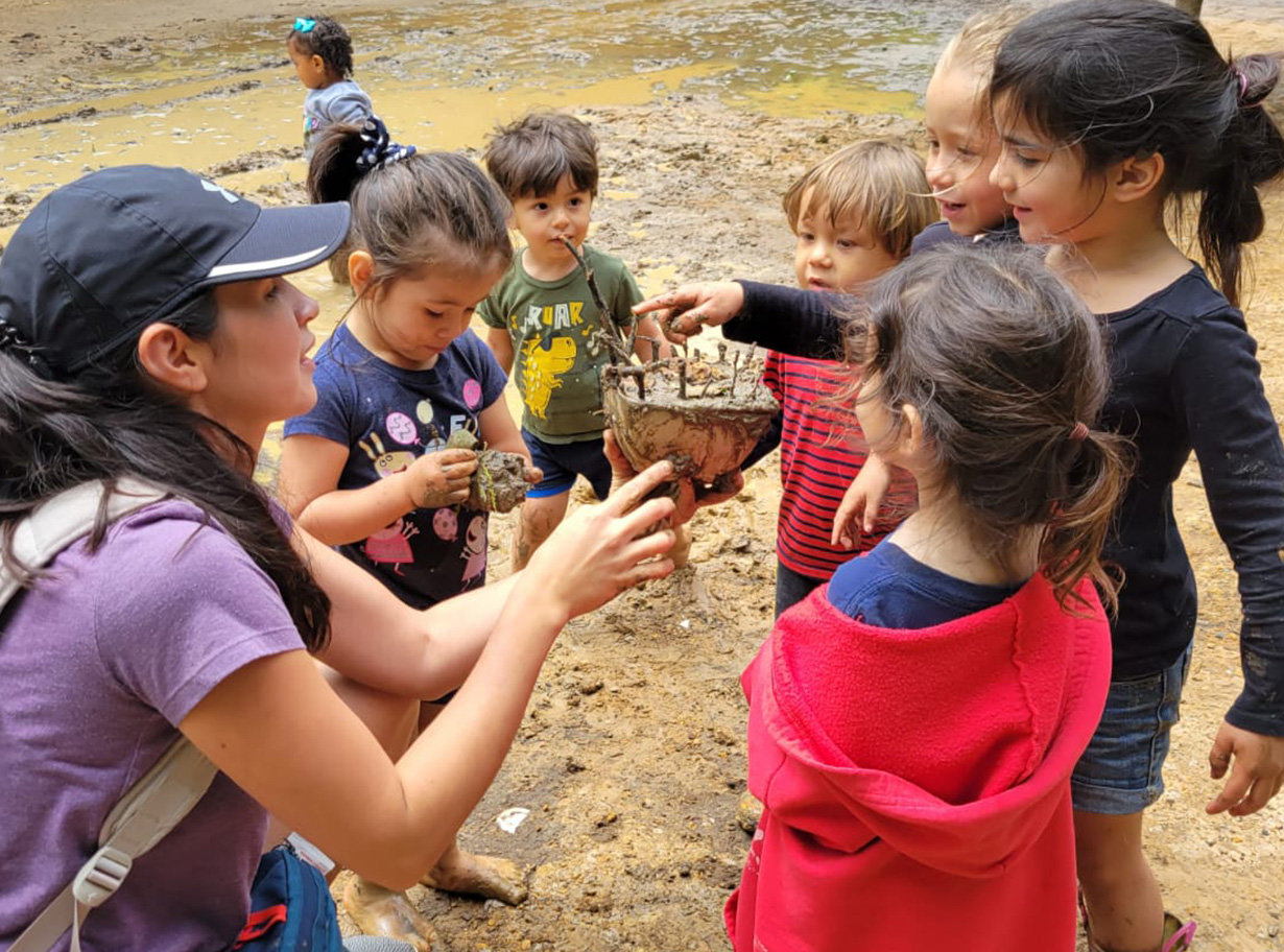 Kids Learning Spanish while in the Outdoors