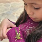 Girl with Grasshopper